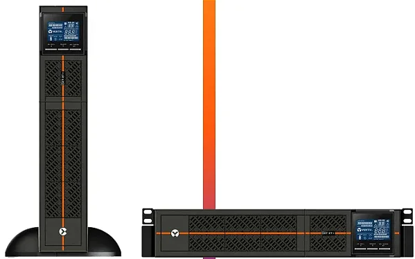 Nobreak VERTIV Liebert (UPS) GXT RT+ 1,5kVA / 1500VA 127V - GXTRT-1500LVRT2UXLB - Rack/Torre + NBR Outlets