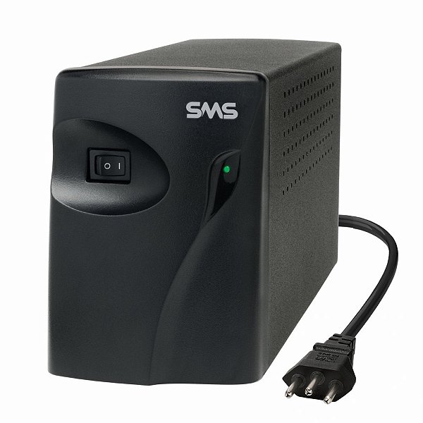 Estabilizador SMS Progressive III 600VA Entrada Bivolt Saída 115V