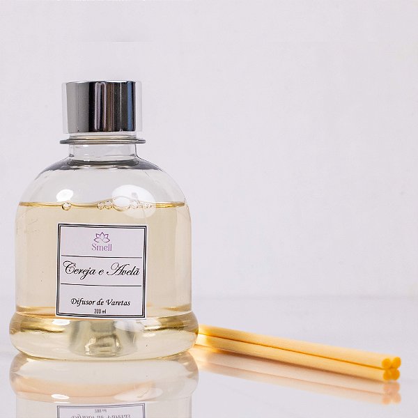 Difusor Aromatizador de Varetas Cereja e Avelã - 200 ml