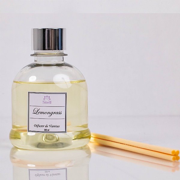 Difusor Aromatizador de Varetas Lemongrass - 200 ml