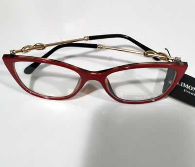 Armação Oculos de Grau vermelho 0059