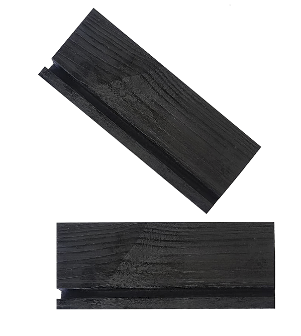 Kit Suporte De Madeira Preto 20cm Aladim Brindes (05 Unidades)