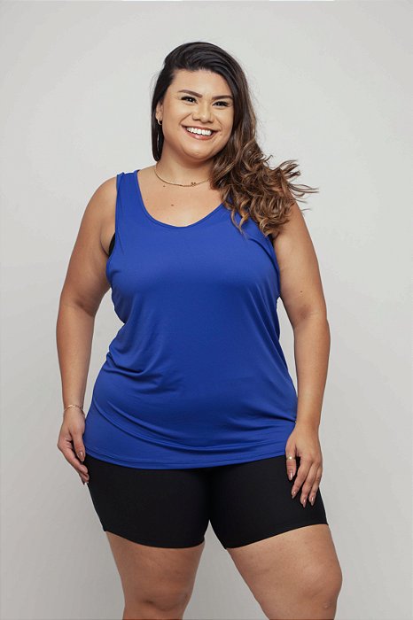 Regata Fitness Plus Size Feminina