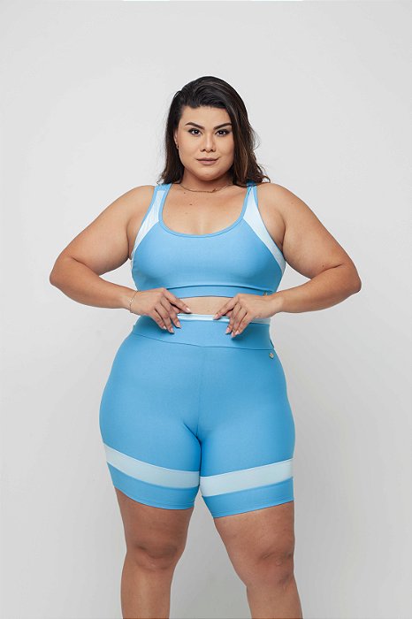 Conjunto Short Jasmim Plus Size