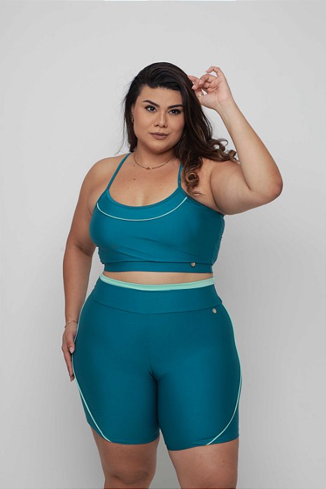 Conjunto Short Íris Plus Size