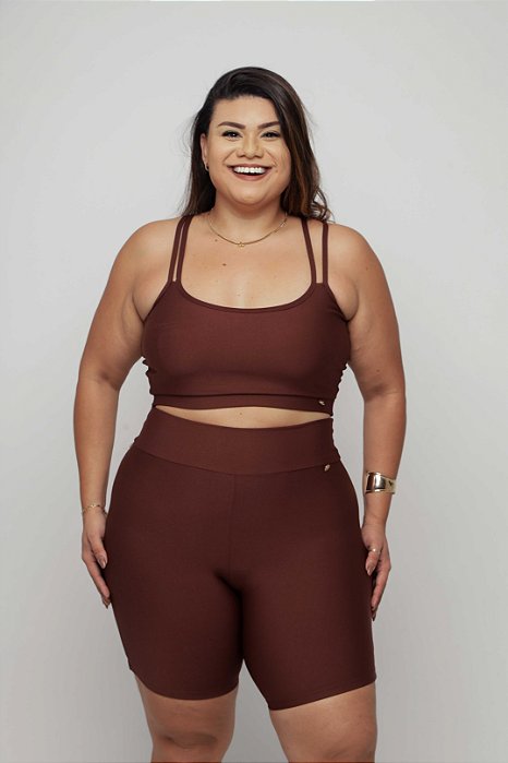 Conjunto Short Básico Plus Size