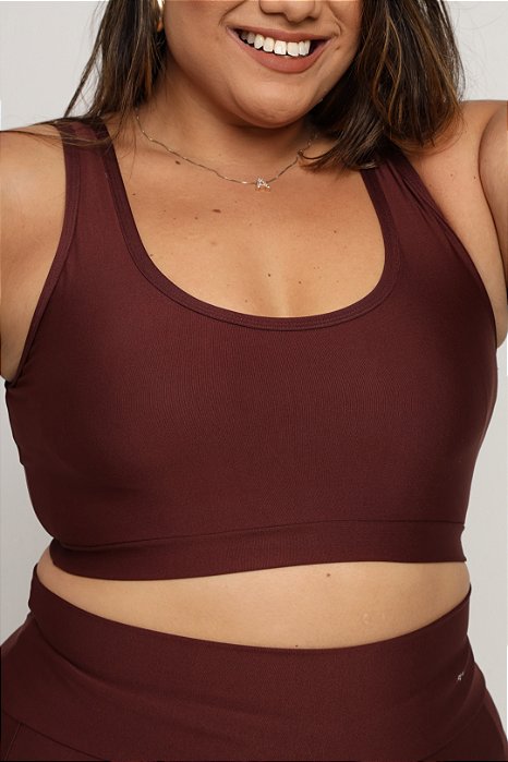 Top Fitness Plus Size - Bromélia