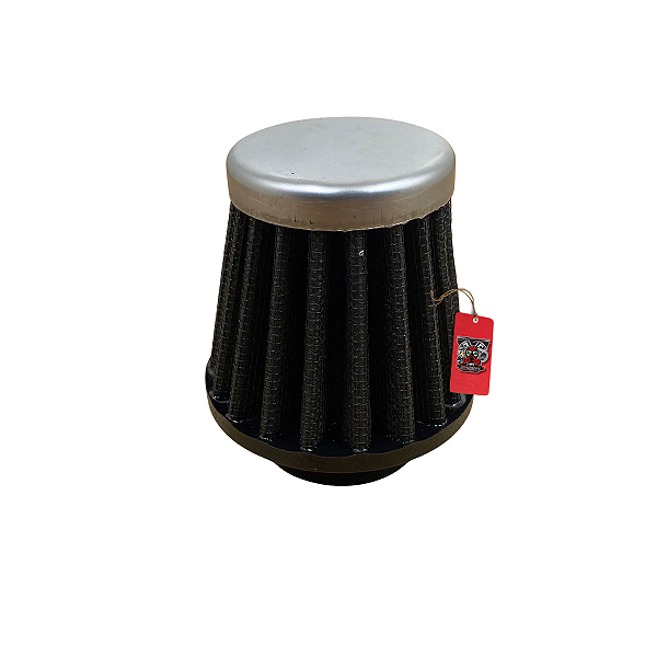 FILTRO DE AR 38MM PRETO - BEEP TURBO