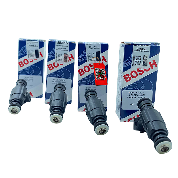 BICOS INJETOR 65LBS 0280256453 JOGO 4 UNIDADE - BOSCH