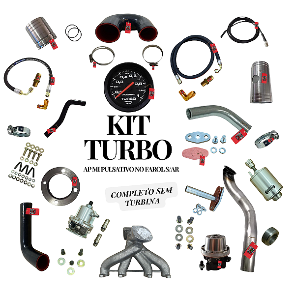 KIT TURBO AP MI PULSATIVO NO FAROL S/ AR