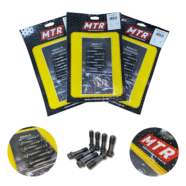 PARAFUSO DE BIELA MTR 3/8 (JOGO 8 UN)