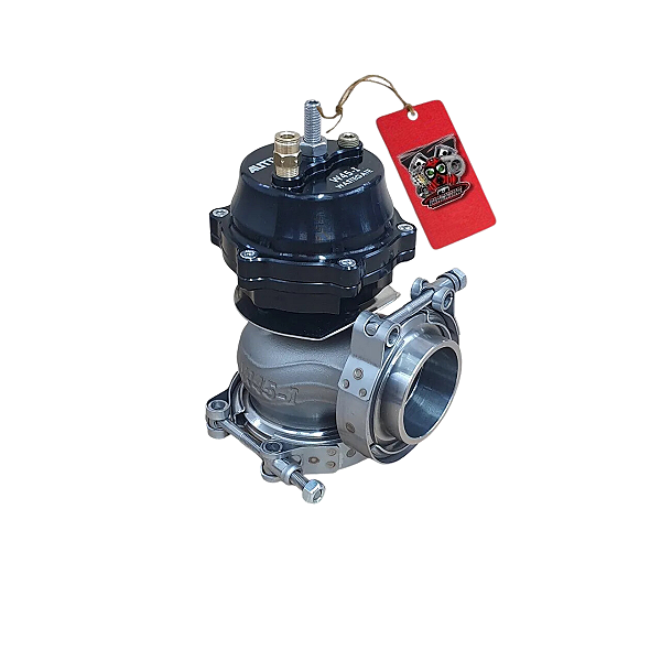 VALVULA ALIVIO W45i INOX PRETA - AUTO BOOST