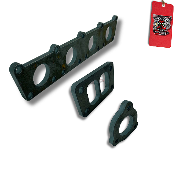 KIT FLANGES COLETOR AUDI GOLF 20V T3 - VT