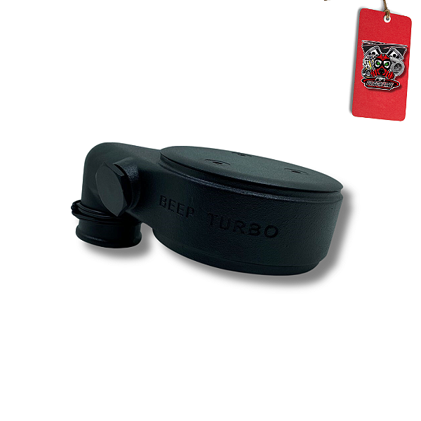 MUFLA DE CARBURADOR 2E/3E 90° PRETA - BEEP TURBO