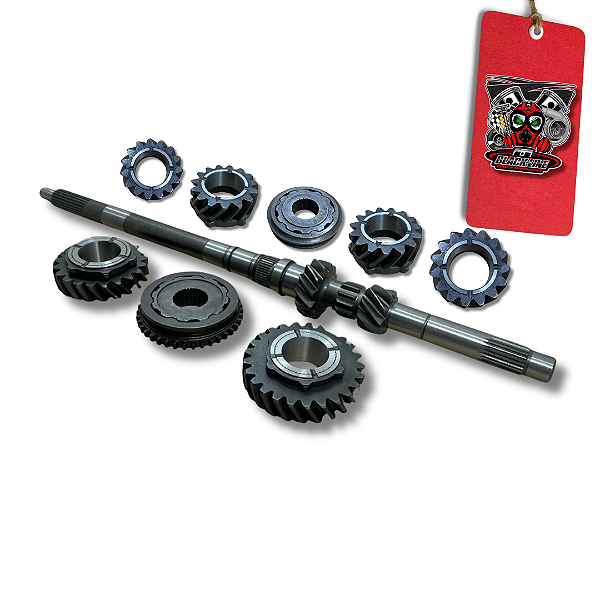 CAMBIO FORJADO AP 1 A 4 AÇO IMP ESTRIA 16V ENGATE RAPIDO 2.77-1.75-1.20-0,89 - BF