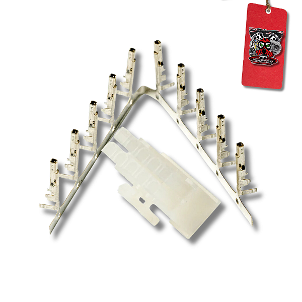 KIT CONECTORES E TERMINAIS PARA CHICOTE  PEAK AND HOLD / SPARK PRO 4 - FUELTECH