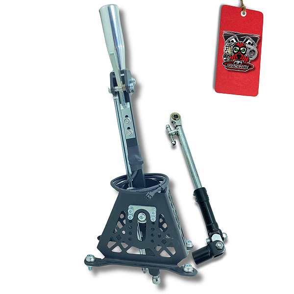 ALAVANCA DE ENGATE RAPIDO LINHA VW G1/G4 COM SENSOR PRATA - POKE