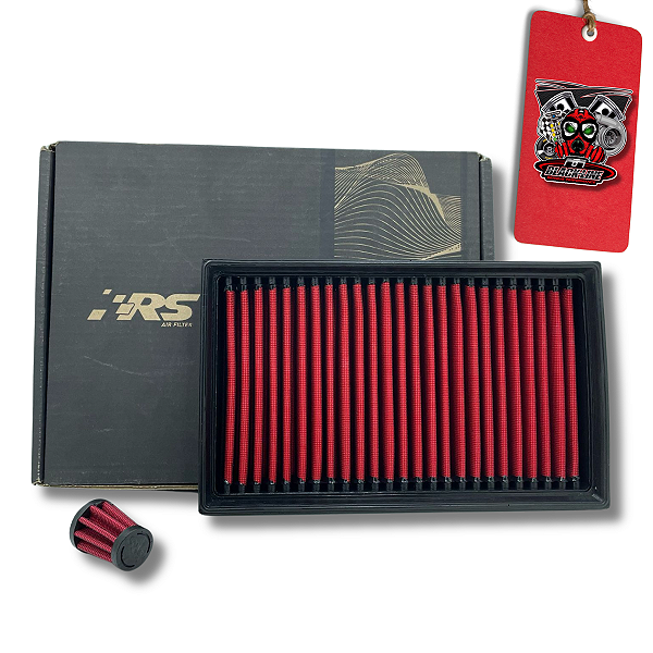 FILTRO DE AR ESPORTIVO LINHA VW GOLF GTI 2.0 MK7 RS2997 - RS FILTER