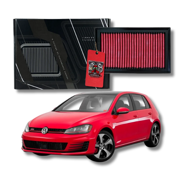 FILTRO DE AR ESPORTIVO LINHA VW GOLF GTI 2.0 MK7 RS2997 - RS FILTER