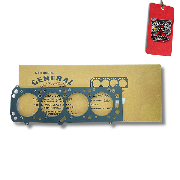 JUNTA DE CABEÇOTE GM VECTRA / CALIBRA 16V 87MM X 1,8 - GENERAL JUNTAS
