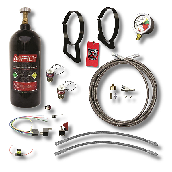 KIT NITRO 1 FOGGER MOLHADO COM MANOMETRO - MALS