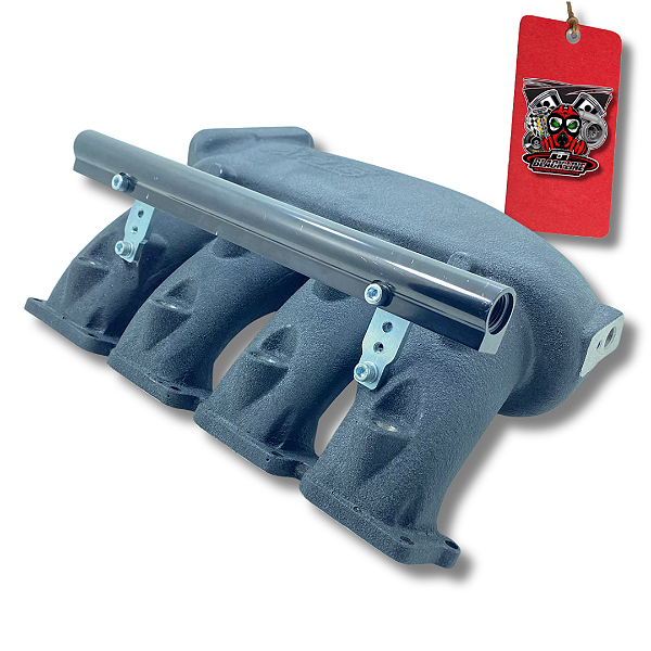 COLETOR PLENUM VW / AUDI 20v TBI PARA TRAS 4 BICOS PRETO - SPA