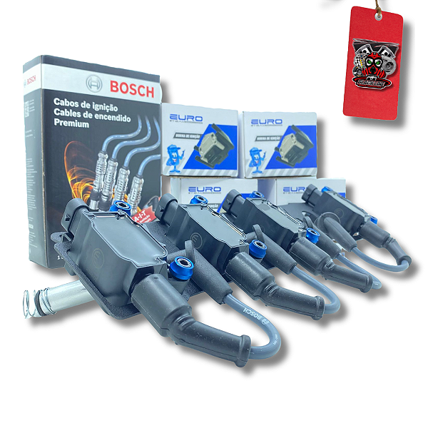 REGUA DE BOBINA DE ONIX PARA MOTOR AP 8v + BOBINAS E CABOS - VT