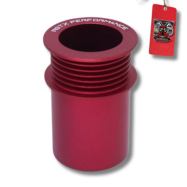 POLIA DO ALTERNADOR AP POLY V 80MM VERMELHA - RGTX