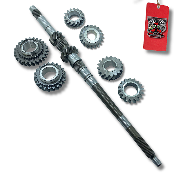 CAMBIO FORJADO AP DE 1ª A 4ª ESTRIA 8V 2.66-1.75-1.20-0,89 SINCRONIZADO - BF