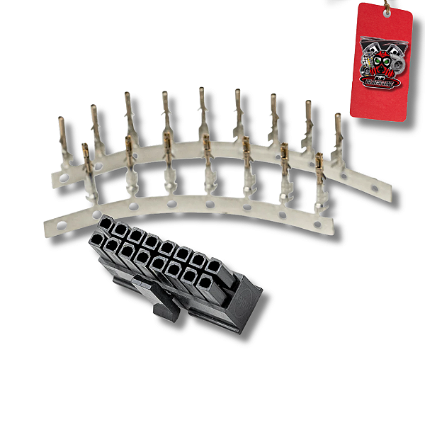 KIT CONECTORES E TERMINAIS DO CHICOTE AUXILIAR FT400  FT500 - FUELTECH