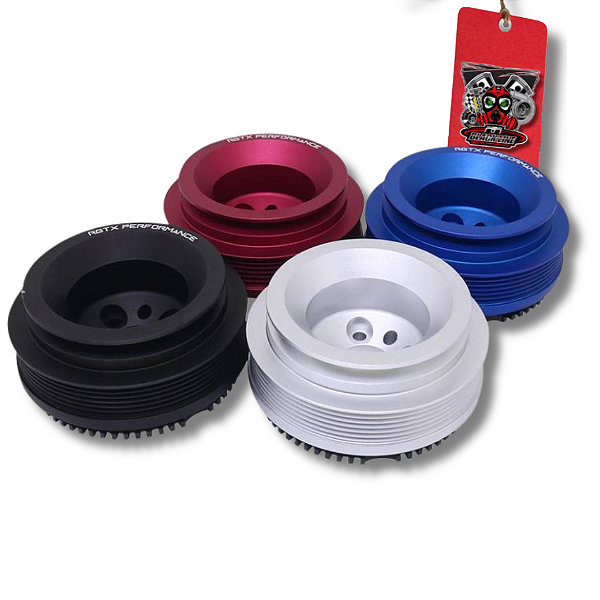 POLIA RODA FONICA DUPLA GOLF MK3 PRETA - RGTX