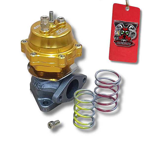 VALVULA ALIVIO W30 DOURADA - AUTO BOOST