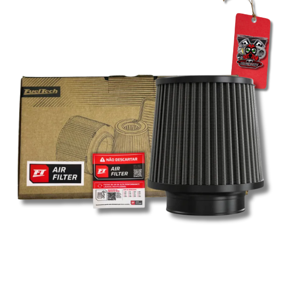 FILTRO DE AR CONICO MULT 63/73/83MM LINHA STREET FTU120 - FT AIR FILTER