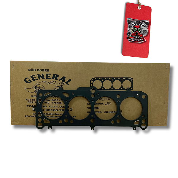 JUNTA DE CABEÇOTE VW MD 1.5 DE AÇO 78 X 2,3MM - GENERAL JUNTAS