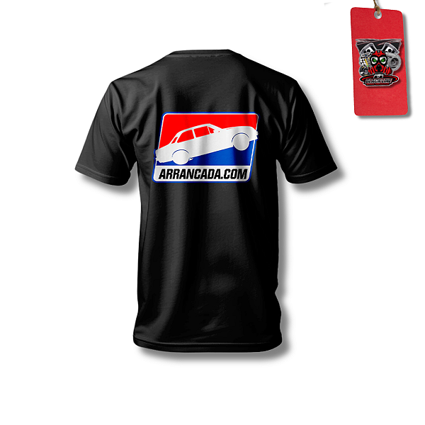 CAMISETA PRETA INFANTIL MODELO CHEVETTE TAM 8 - ARRANCADA.COM