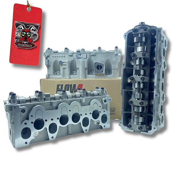 CABEÇOTE COMPLETO AP 8V + COMANDO ARRANCADA - FLOW 4 RACING