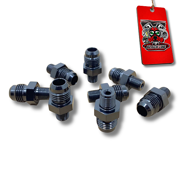 NIPLE AEROQUIP 1/8 NPT X 6AN PRETO - RGTX