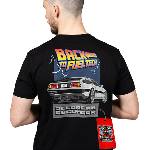 CAMISETA DELOREAN - FUELTECH