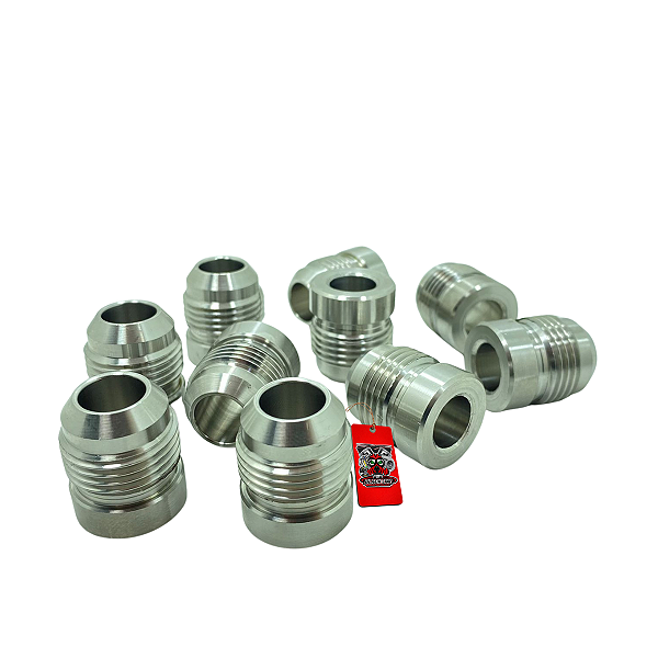 NIPLE AEROQUIP PARA SOLDA EM INOX - POKE