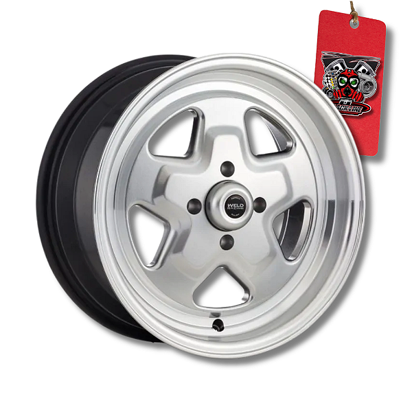 PAR DE RODAS PRO STAR SP-14 R15 FURAÇÃO 4X100 POLIDA - RAW