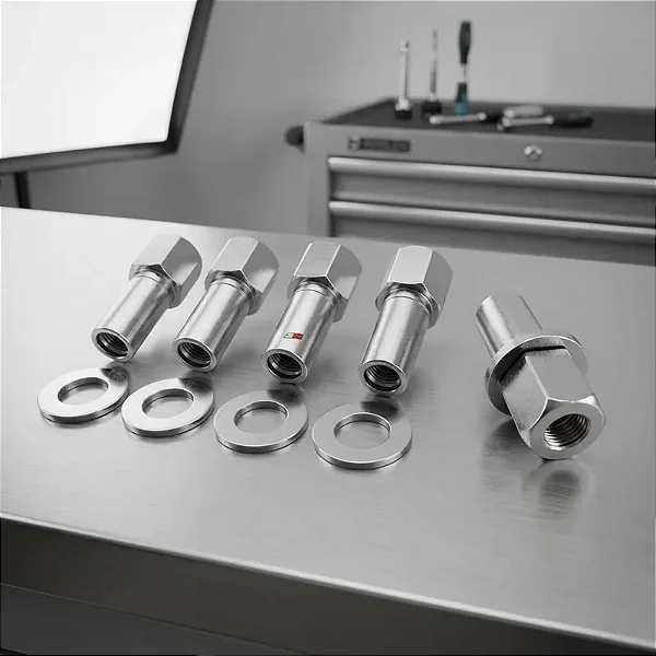 PORCA DE RODA MODELO WELD M12 x 1,5 - UNIDADE - POKE