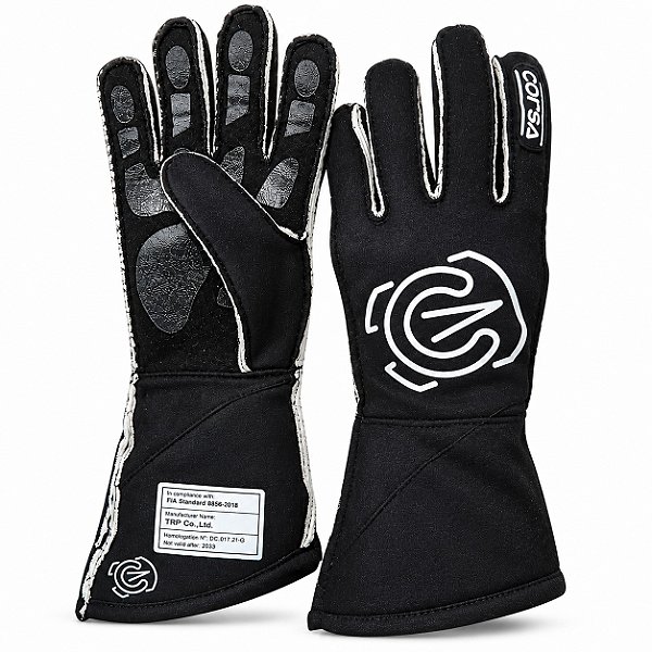LUVA CORSA RACE TECH  1  NOMEX PRETA - CORSA