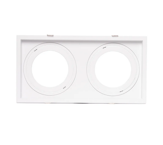 EMBUTIDO PAR30 QUADRUPLO RECUADO BRANCO