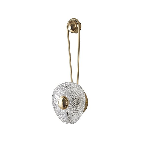 ARANDELA LED RIVA 5W 3000K DOURADO 2725