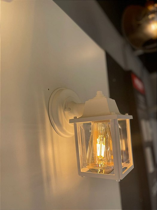 ARANDELA COLONIAL BRANCA LINHA VINTAGE 336BR