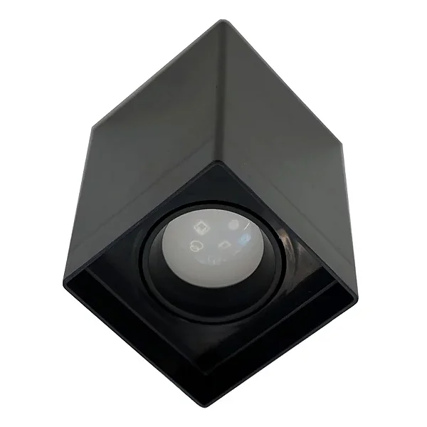 KIT BOX QUADRADO MR16 COMPLETO PT EVOLUZ EB16P