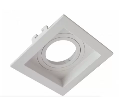 EMBUTIDO MR16 RECUADO QD BRANCO E16RB