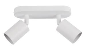 SPOT DE SOBREPOR REGULUS GU10 2MR16 ALUMINIO BRANCO SS 7824