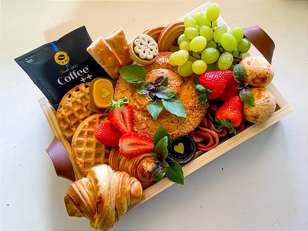 cesta de café com Bolo Fofinho | Entrega em Campinas e Região