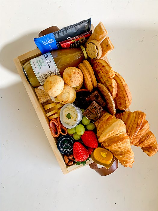 Cesta de café da Manhã Para Duas Pessoas | Cesta Café M  - Ideal para  2 pessoas